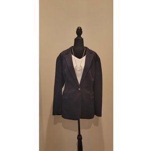 (NWT) Loft Striped Blue Blazer